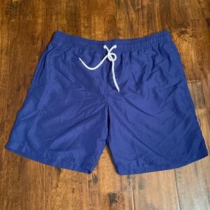 Men's Navy Blue swim trunks size XL